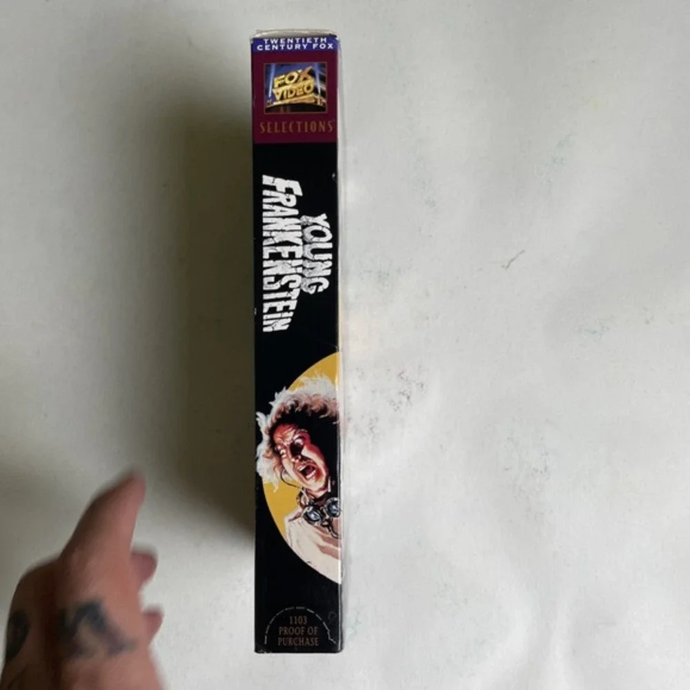 Young Frankenstein‎ (VHS) Normal Wear On Box- BinA7